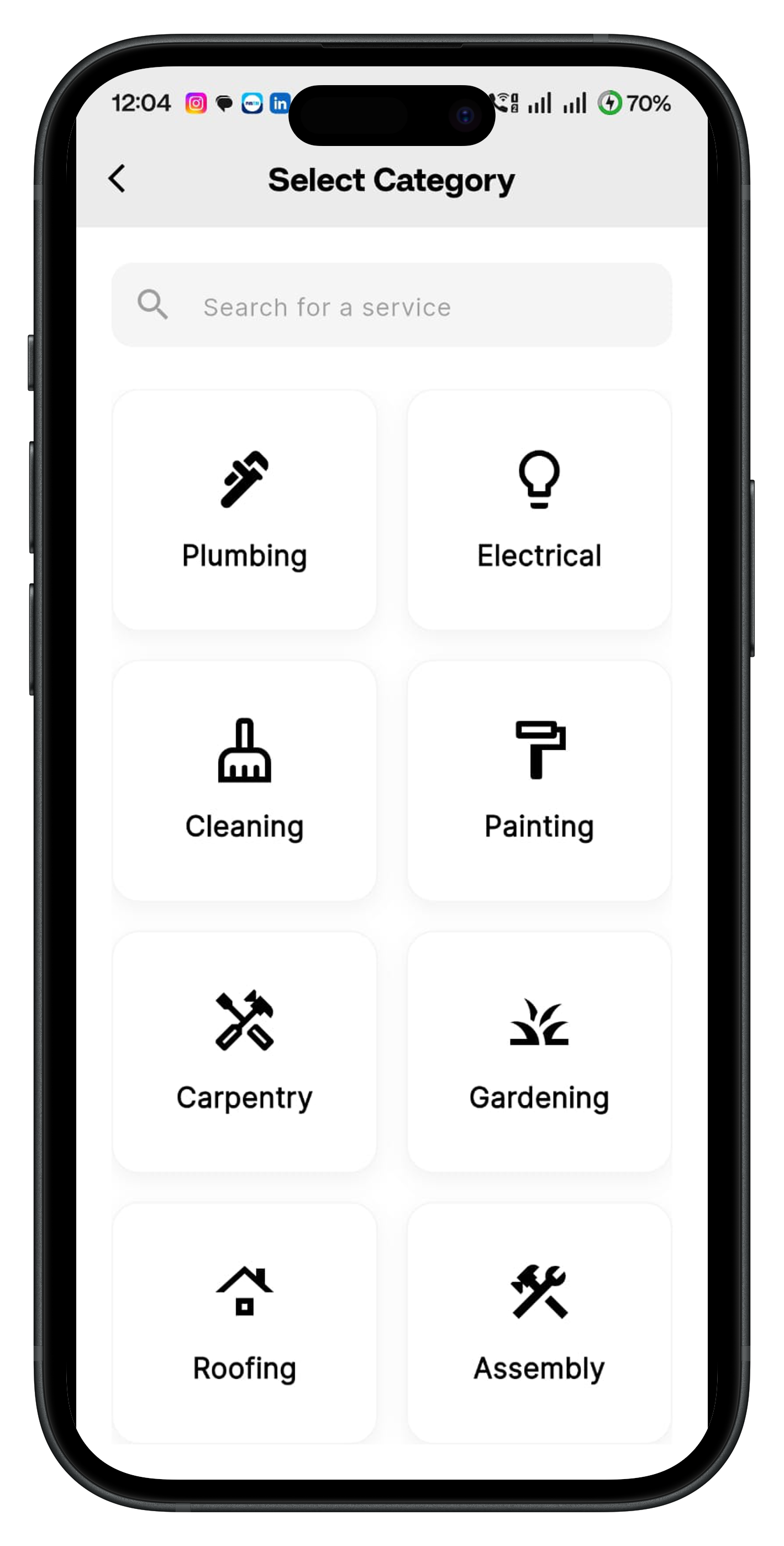 Fixzr Services App